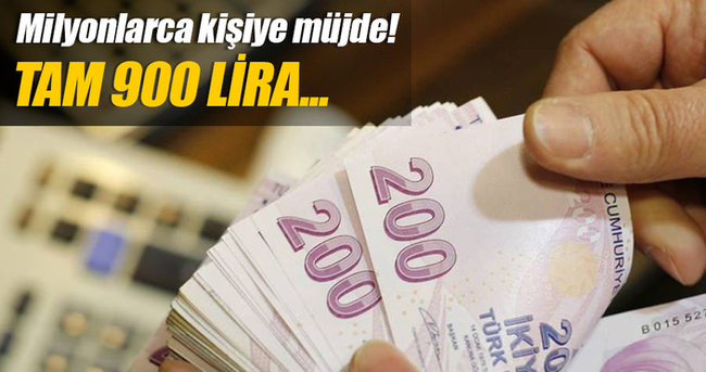 2 bin lira maa�a 900 lira ek
