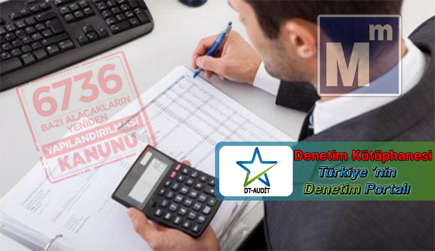 6736 Say�l� Kanuna G�re Matrah - Vergi Art�r�m� i�in Yap�lmas� Gereken Muhasebe  Kay�tlar� Hakk�nda. / YMM ABDULLAH TOLU