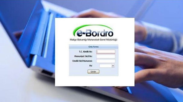 Devlet memurlar� i�in E-bordro hizmeti!