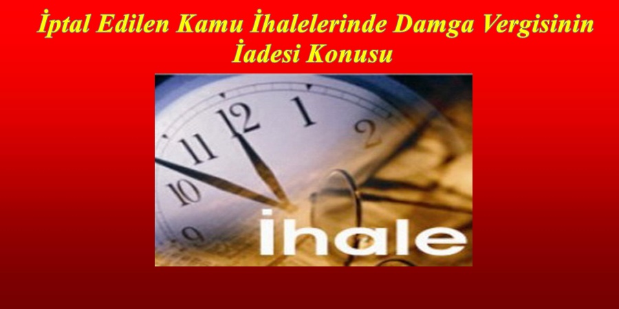 �ptal Edilen Kamu �halelerinde Damga Vergisinin �adesi Konusu K�smen ��z�mlendi. 