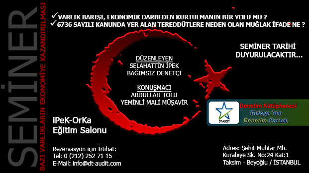 **SEM�NER** BAZI VARLIKLARIN EKONOM�YE KAZANDIRILMASI