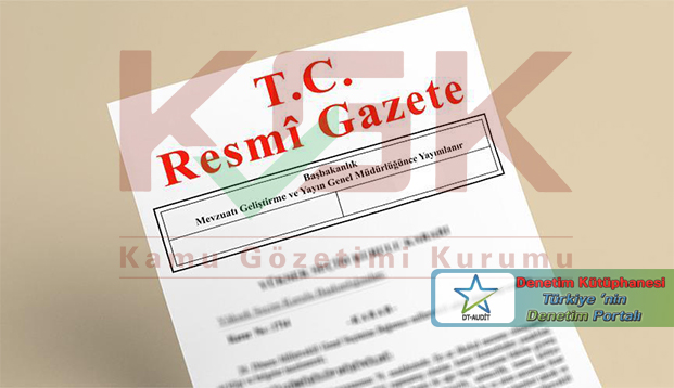 Kamu G�zetimi, Muhasebe ve Denetim Standartlar� Kurumundan Kurul Karar�